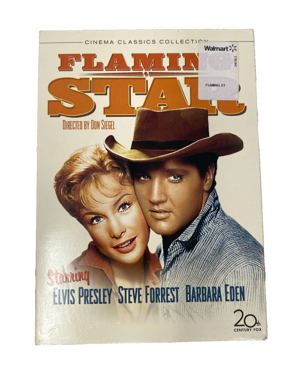 Flaming Star DVD Elvis Presley Steve Forrest Barbara Eden Cinema Classics Sealed